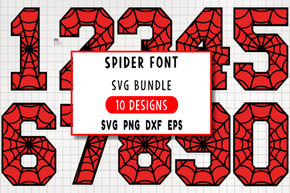 Download Spider Font SVG, Spider Web Font - Premium Bundle