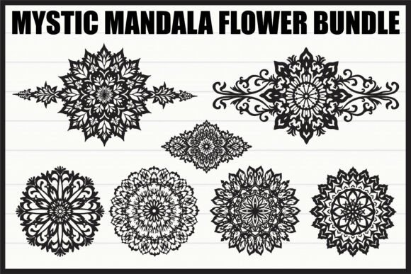 Download Mystic Mandala Flower Vector Bundle - Bundle Collection