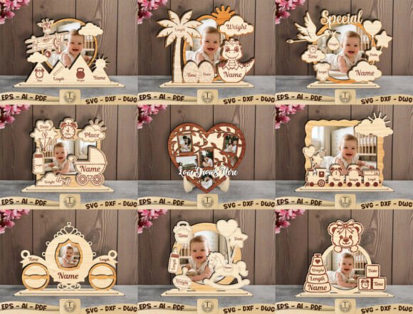 Download Personalized Baby Birth Svg Bundle - Bundle Collection