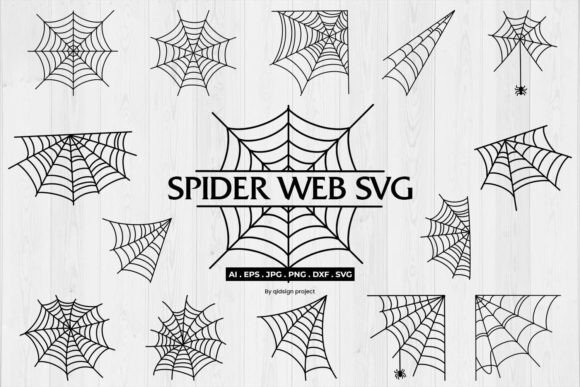 Download Spider Web Svg | 15 Variations - Premium Resources