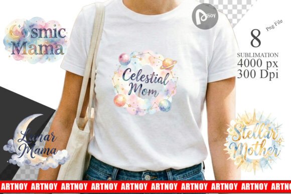 Download Celestial Boho Mother Quotes Sublimation - Celestial boho Collection